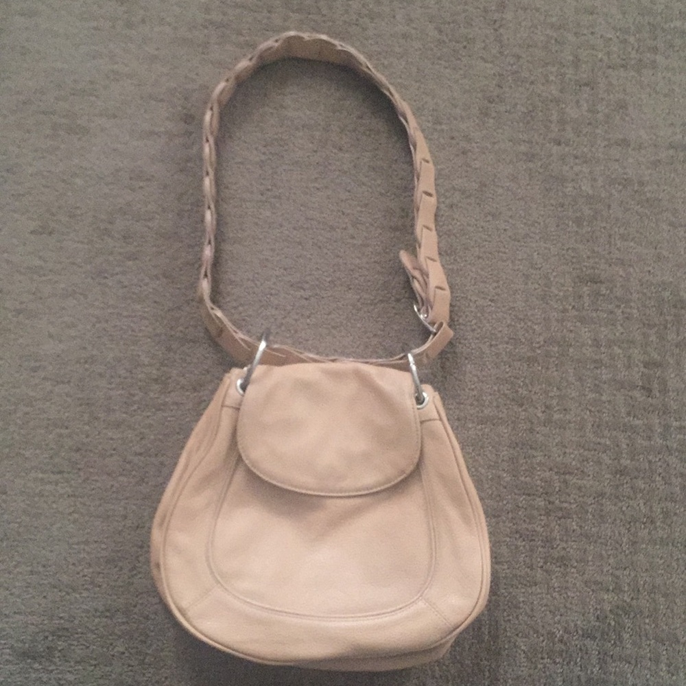 Tan like new Charles David purse